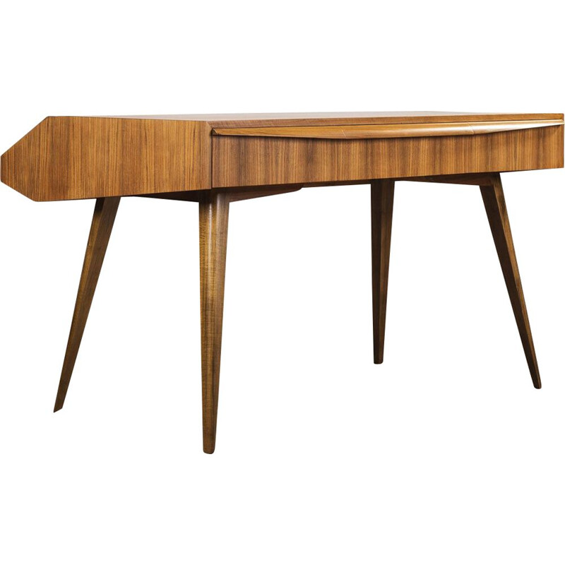 Mid-Century Walunt German Desk, 1960s