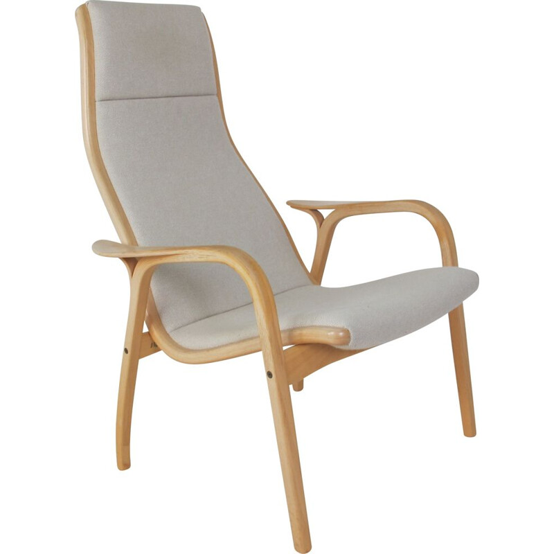 Vintage Lamino Chair by Yngve Ekstrom  by Swedese Scandinavian 1960s