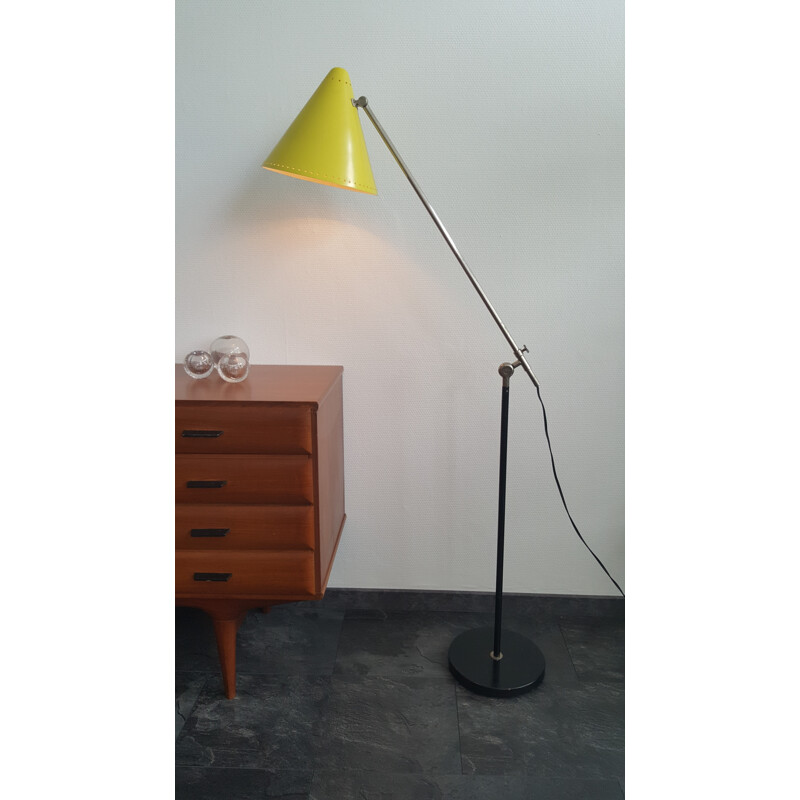 Artimeta mid-century floor lamp, Floris FIEDELDIJ - 1950s