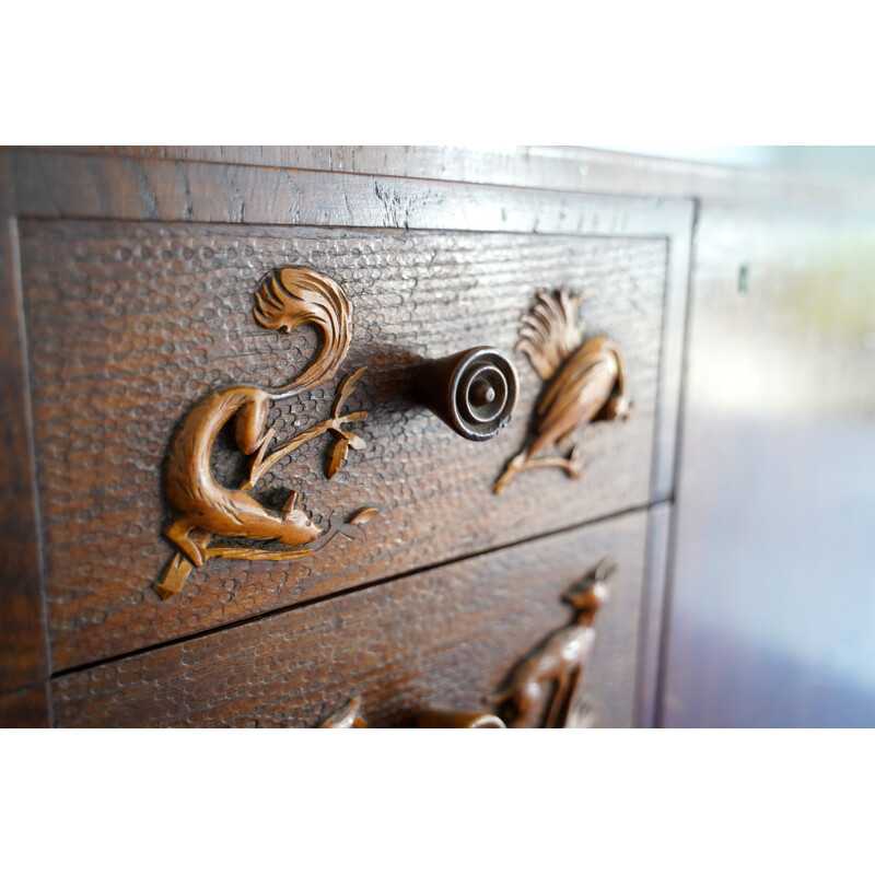 Credenza in legno di Pier Luigi Colli 1950