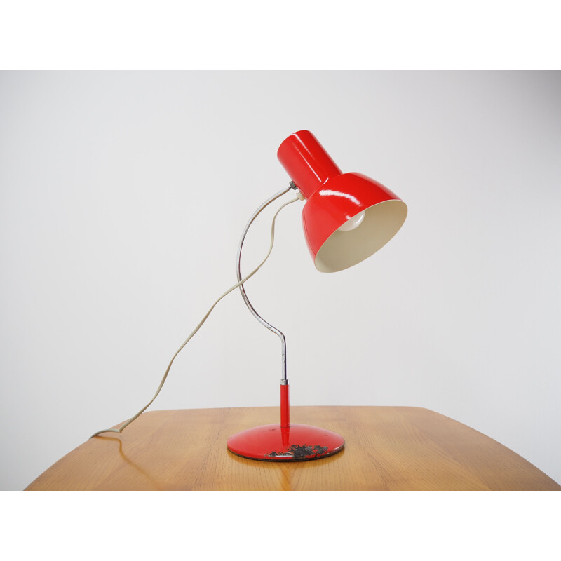 Vintage table lamp by J. Hurka for Napako, Czechoslovakia 1970