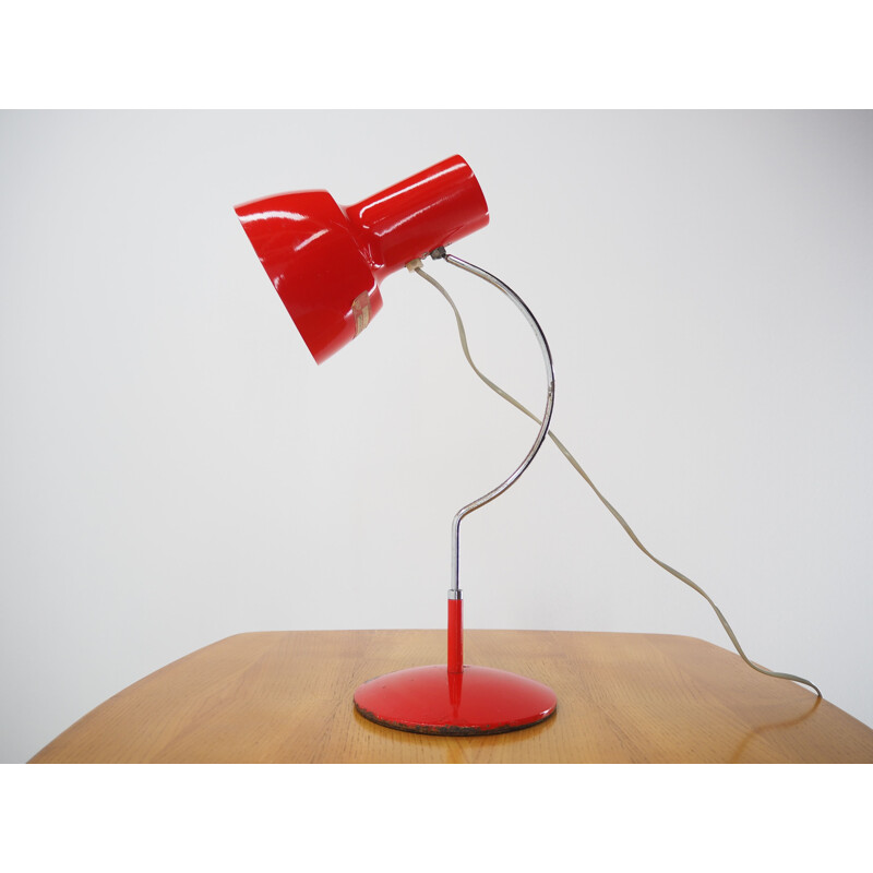 Vintage table lamp by J. Hurka for Napako, Czechoslovakia 1970