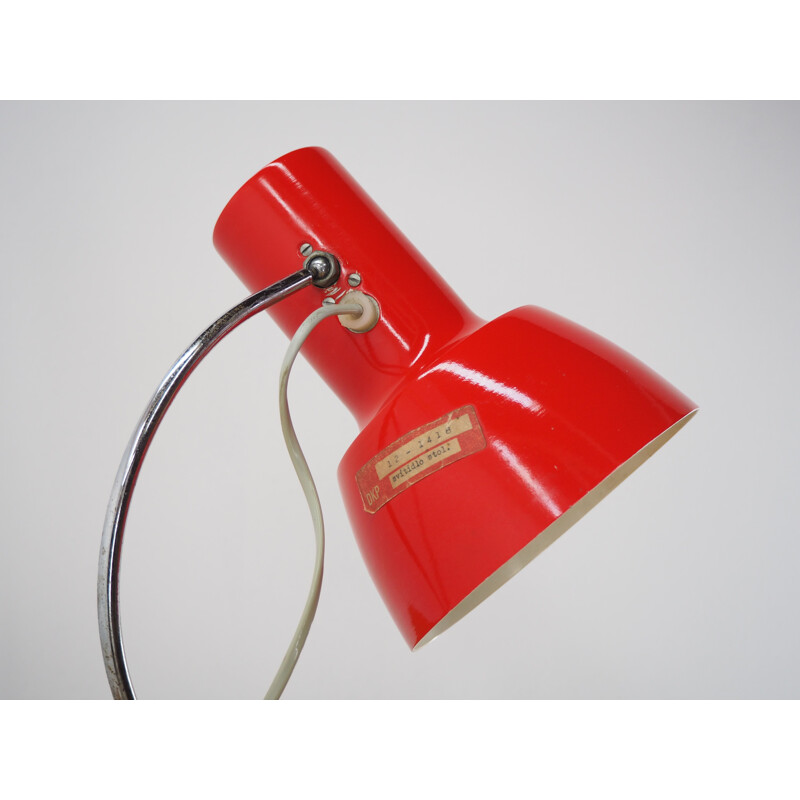 Vintage table lamp by J. Hurka for Napako, Czechoslovakia 1970