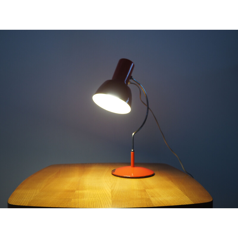 Vintage table lamp by J. Hurka for Napako, Czechoslovakia 1970