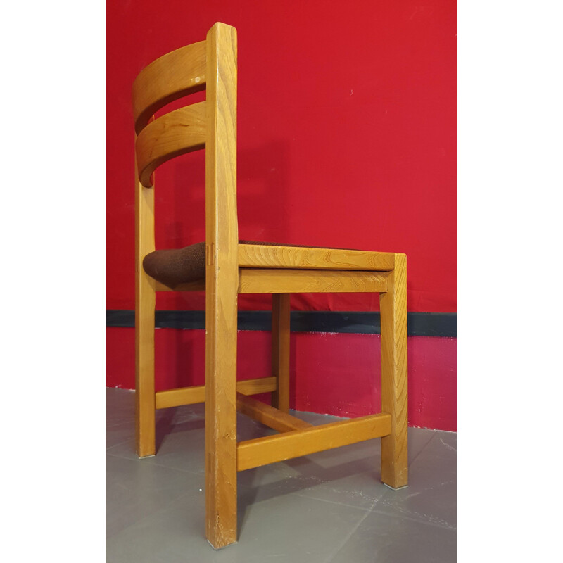Bureau Et Chaise vintage Maison Regain - Orme - 1960