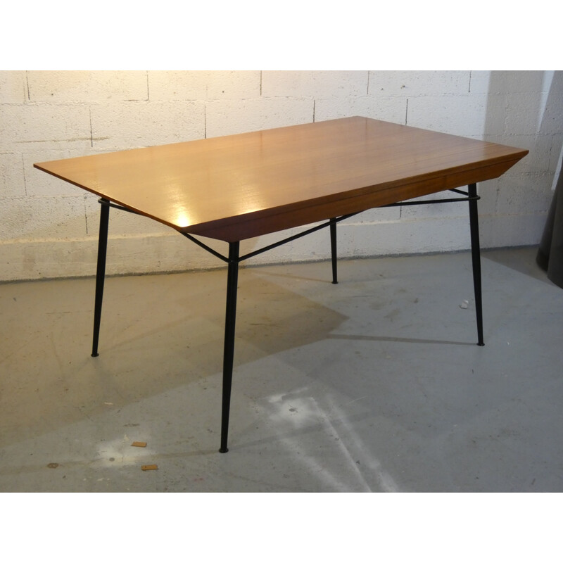 Table vintage Claude Vassal par Pilote 1955