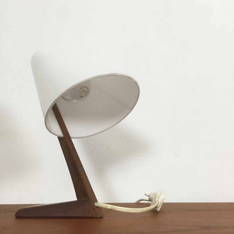Scandinavian vintage table or wall lamp by Uno and Östen Kristiansson for Luxus, Sweden 1960