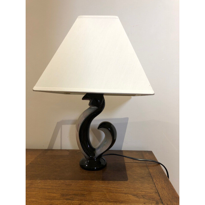 Vintage lamp bird Vallauris 1950