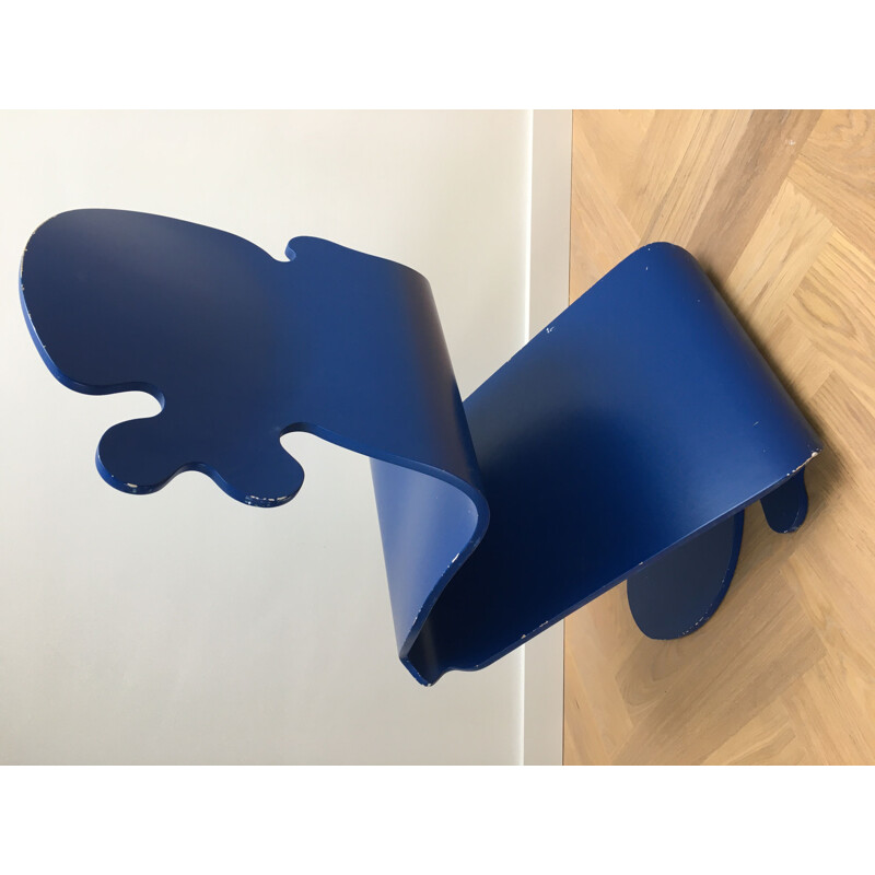 Vintage Pantonic 5010 Chair Studio Hag by Verner Panton Denmark 1992