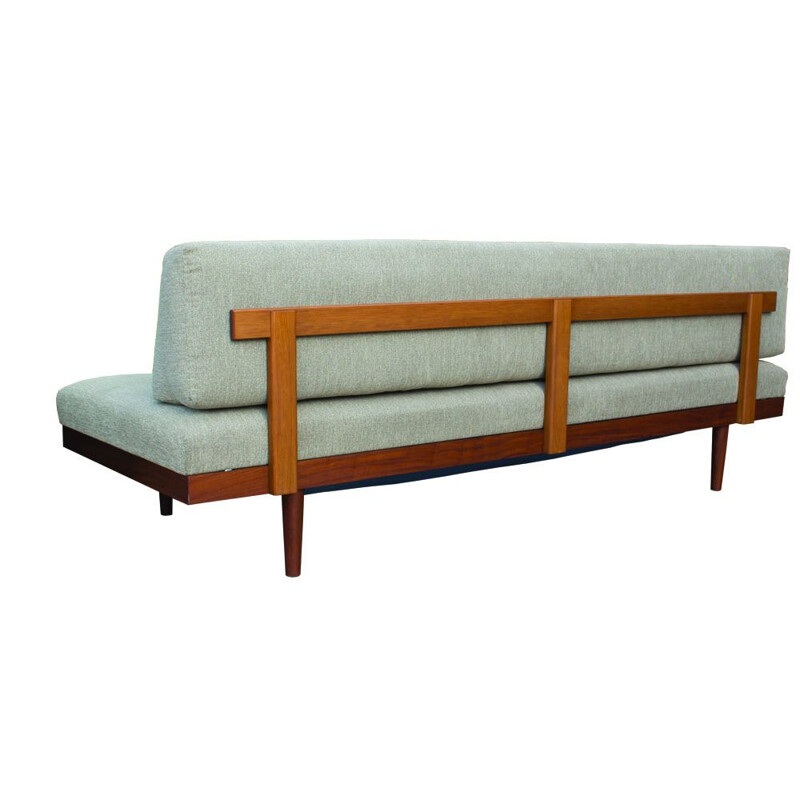 Midcentury Teak 3-seater Sofa by Edvard Kindt Larsen for Gustav Bahus 1960