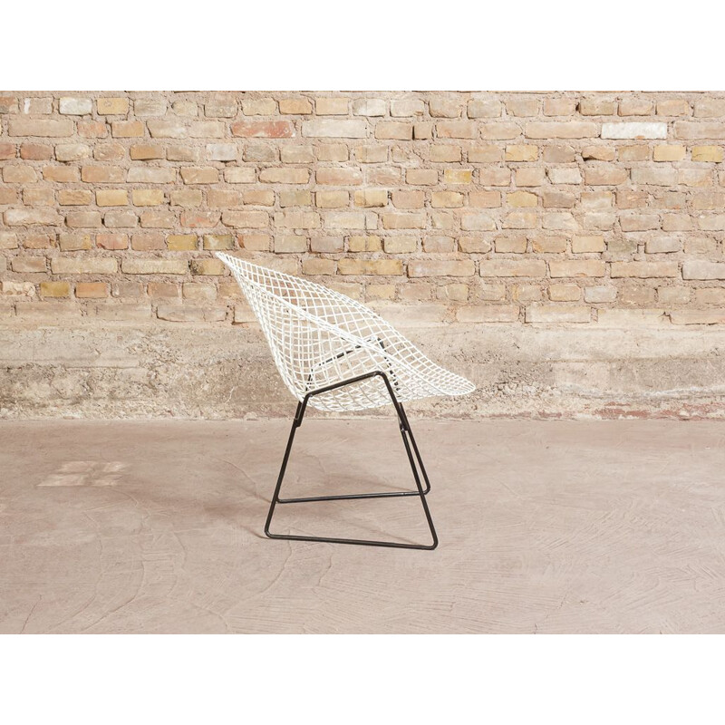 Vintage Diamond Armchair first model by Harry Bertoia for Knoll, Germany 1952