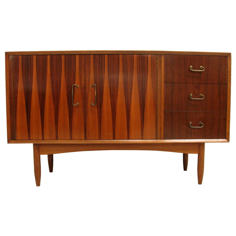 Sideboard rosewood and teak, Peter - 1960s