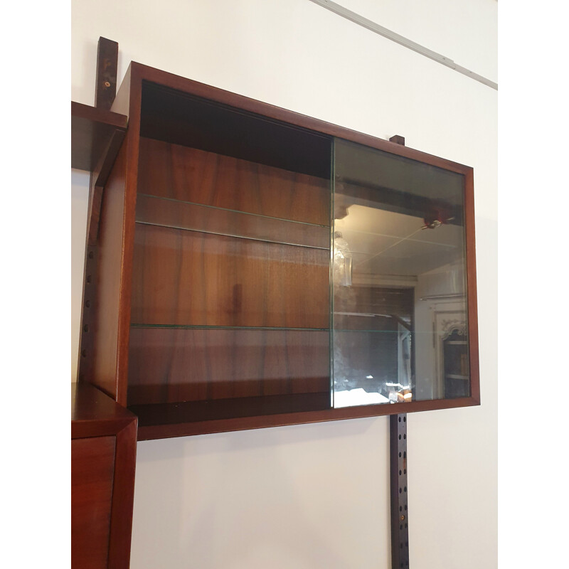 Vintage Modular Rosewood Modular Bookcase, Poul Cadovius For Cado, 1950