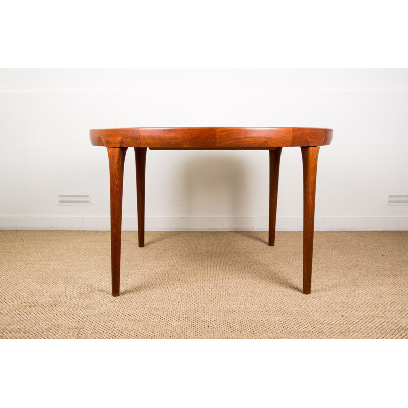 Vintage Extendable Teak Dining Table by Ib Kofod-Larsen 1960