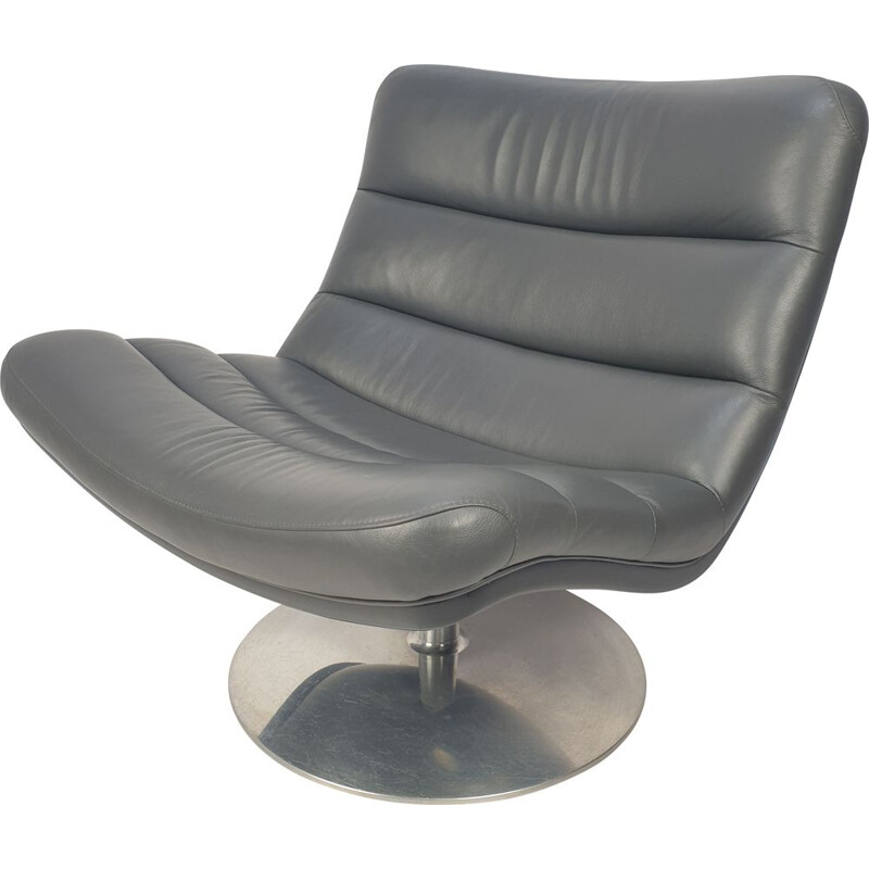 Fauteuil lounge vintage modèle F978 par Geoffrey Harcourt pour Artifort 1990