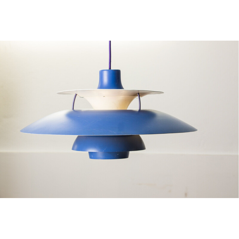 Vintage pendant lamp model PH5 by Poul Henningsen for Louis Poulsen Danoise