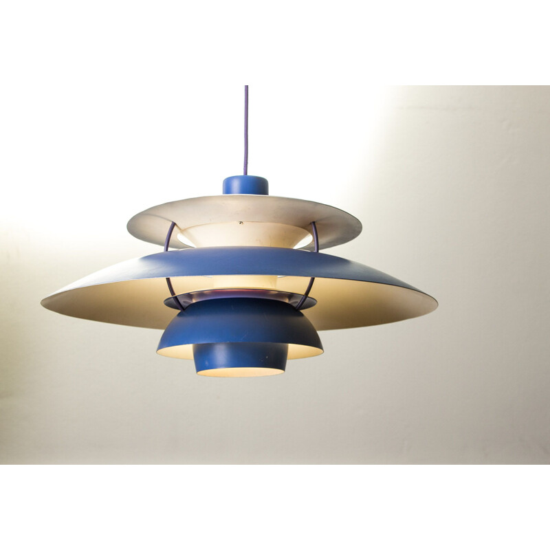 Vintage pendant lamp model PH5 by Poul Henningsen for Louis Poulsen Danoise