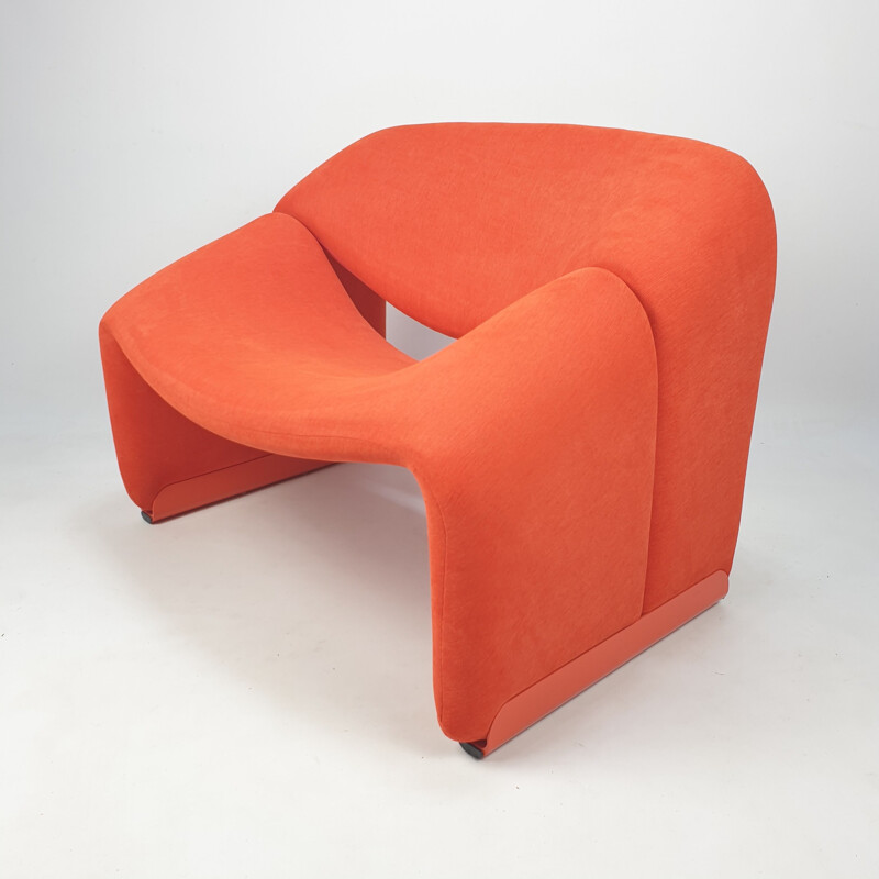 Vintage Model F598 Groovy Lounge Chair by Pierre Paulin for Artifort, 1980