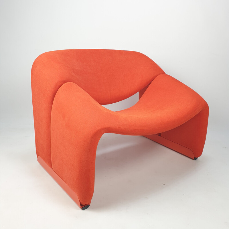 Vintage Model F598 Groovy Lounge Chair by Pierre Paulin for Artifort, 1980