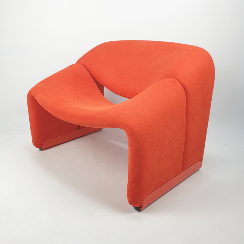 Vintage Model F598 Groovy Lounge Chair by Pierre Paulin for Artifort, 1980