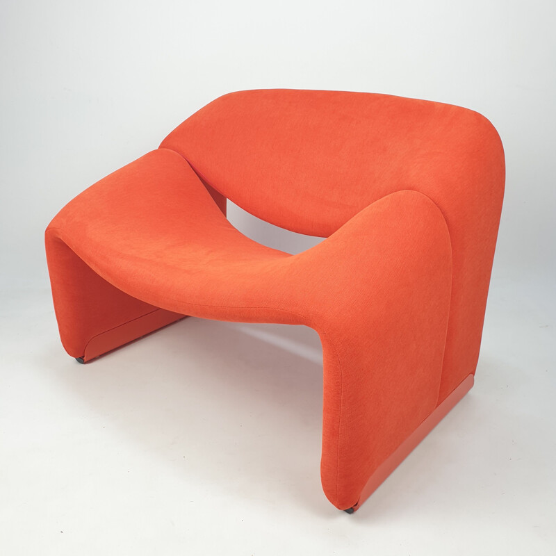 Vintage Model F598 Groovy Lounge Chair by Pierre Paulin for Artifort, 1980
