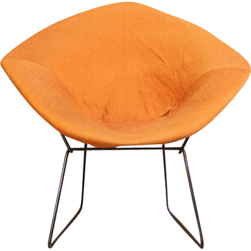 Fauteuil vintage Diamant premier modèle par Harry Bertoia pour Knoll, Allemagne 1952