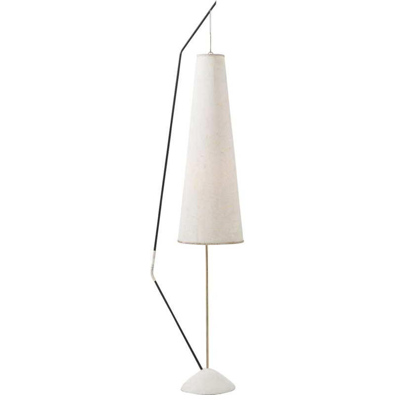 Mid century floor lamp in metal  - 1950s