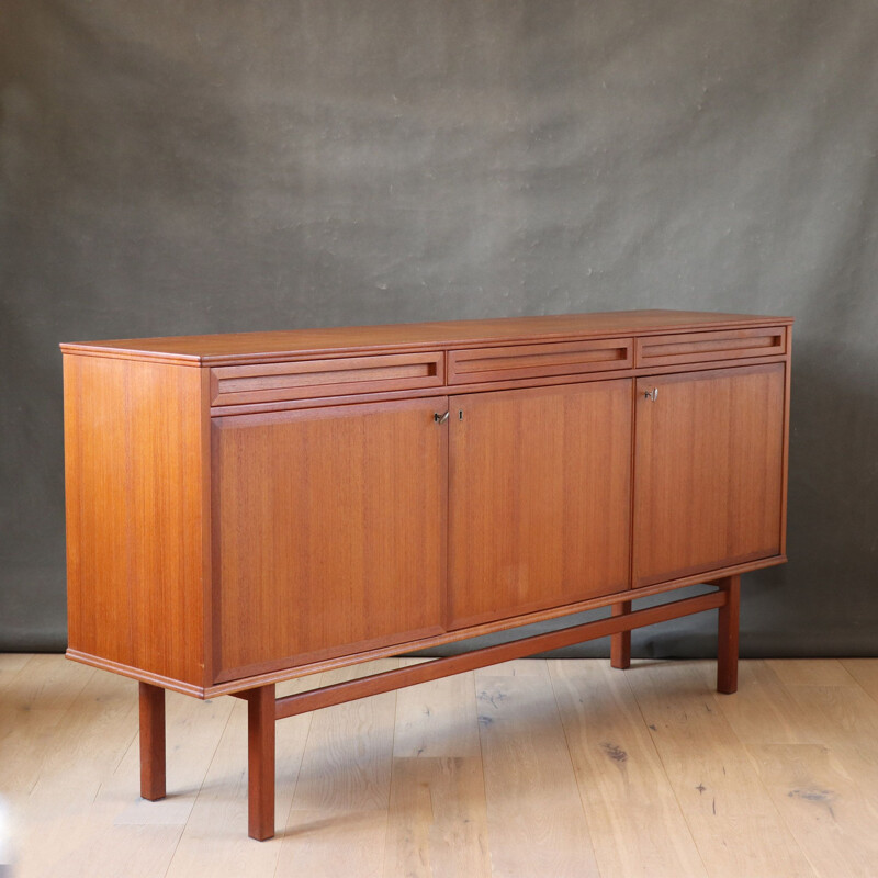 Mid century teak sideboard in Ulferts Möbler style, Swedish 1960s