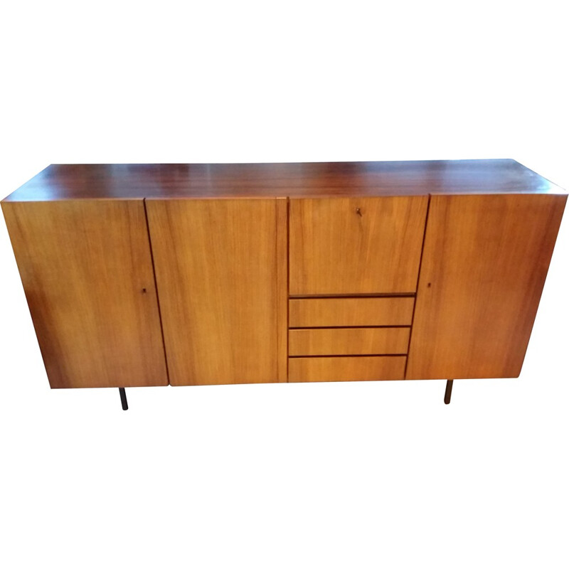 High vintage sideboard in teak - 1960s