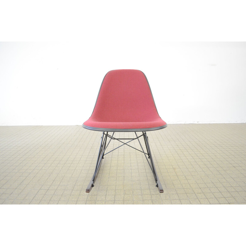 Vintage side chair rocking chair by Charles & Ray Eames by Herman Miller 1950s