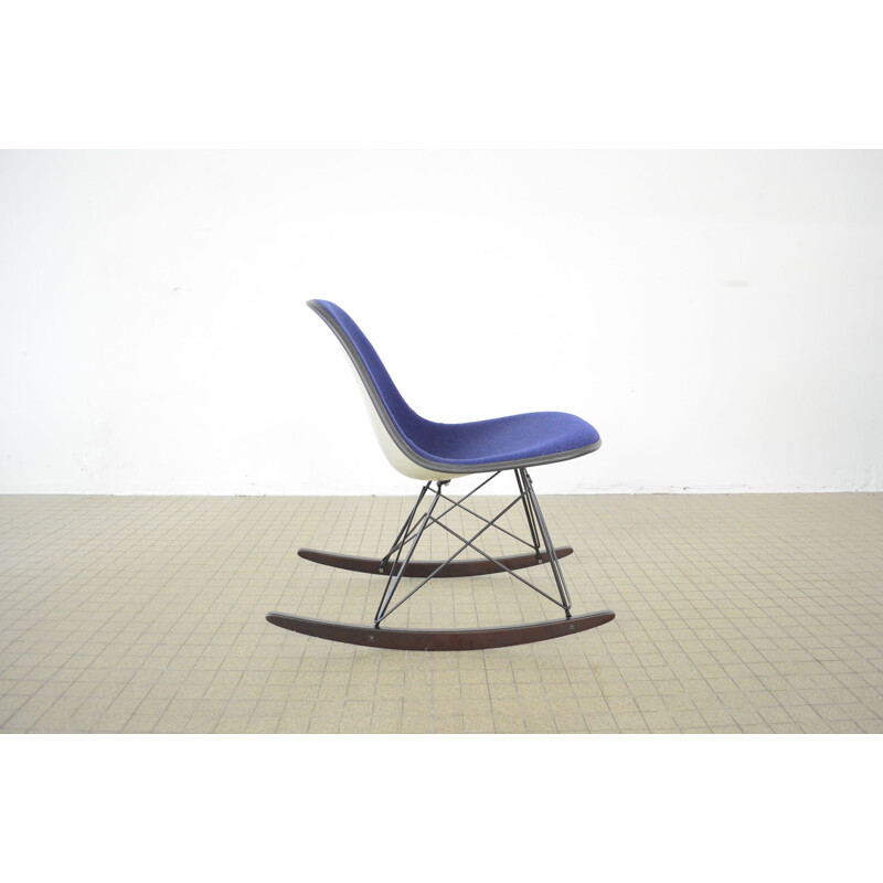Vintage side chair rocking chair by Charles & Ray Eames Herman Miller 1950s