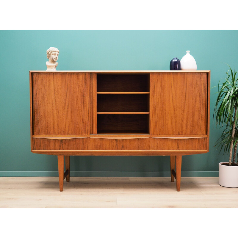 Vintage Highboard teak E. W. Bach Sejling Skabe Danish 1960s