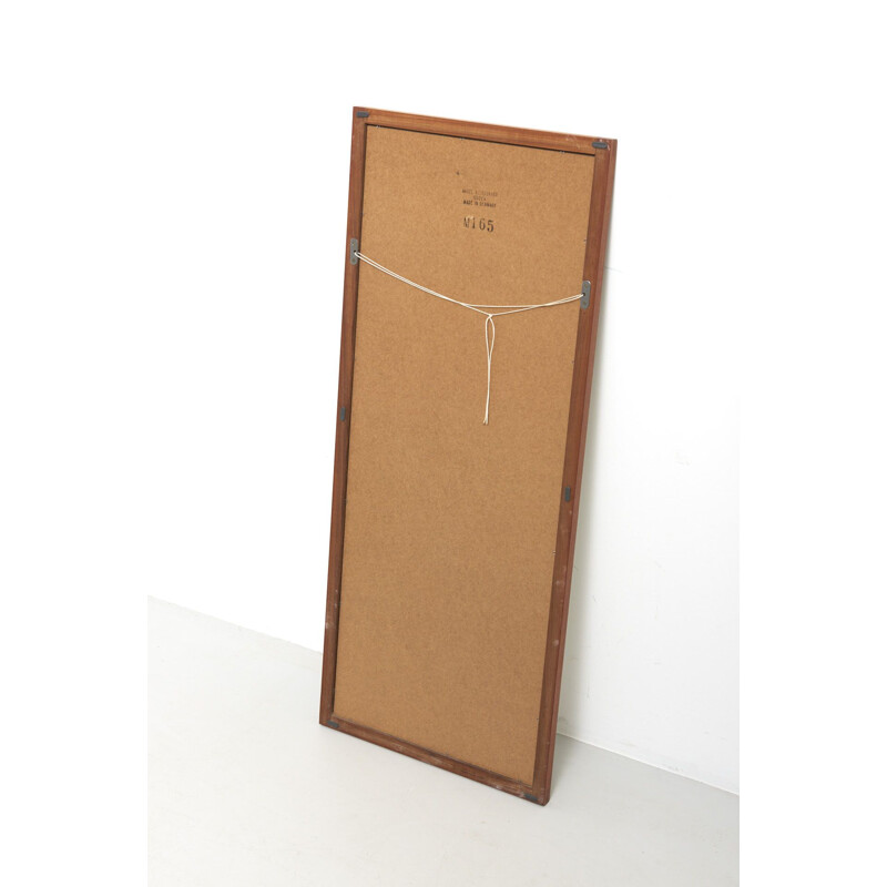 Vintage Wall Mount Cabinet With Mirror by Kai Kristiansen for Aksel Kjersgaard, Denmark 1960s