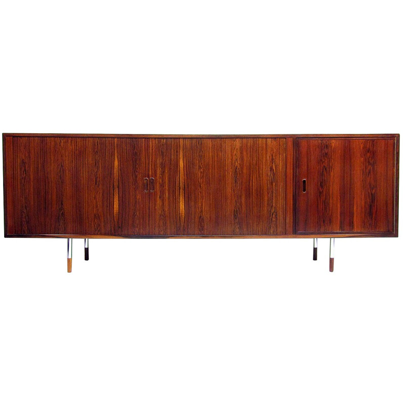 Sibast sideboard in rosewood and steel, Arne VODDER - 1960s