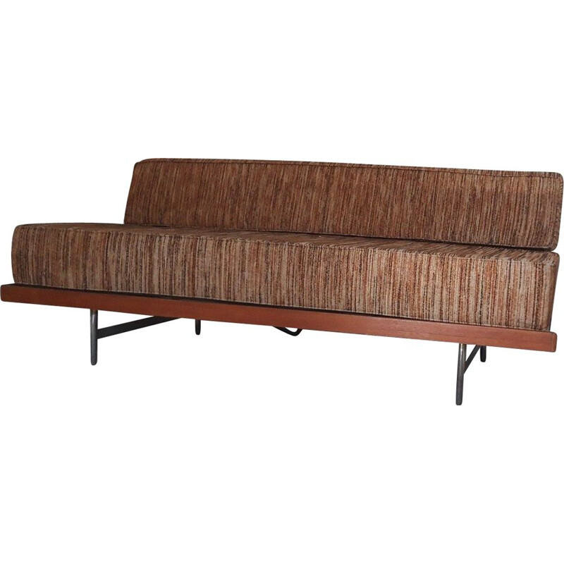 Banquette vintage day bed teck scandinave 1950