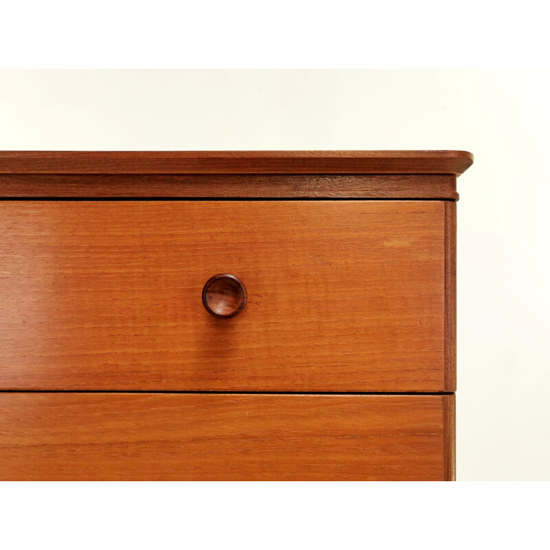 Mid Century Sideboard Chest of Drawers Teak Frank Guille For Austinsuite 1960s