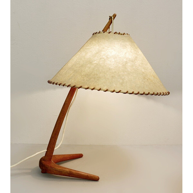 Vintage table lamps "Dornstab" by J.T. Kalmar For Kalmar Werkstatten Austria 1947