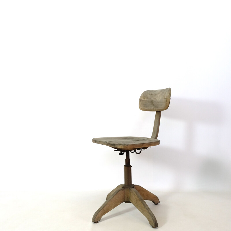 Vintage office chair Federdreh 1940