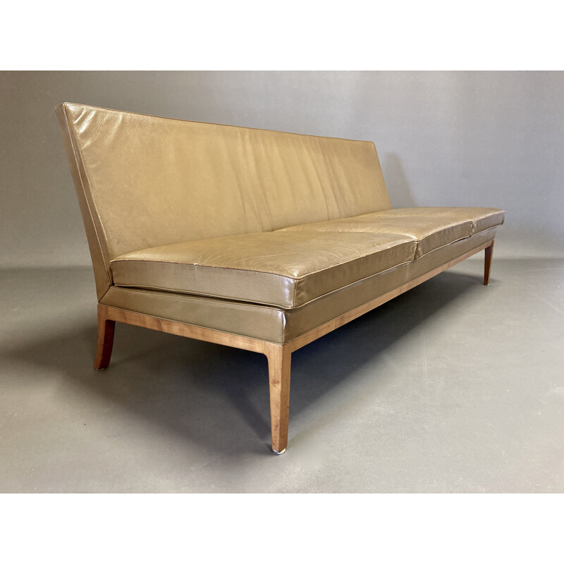 Vintage leather sofa Kill International 1960