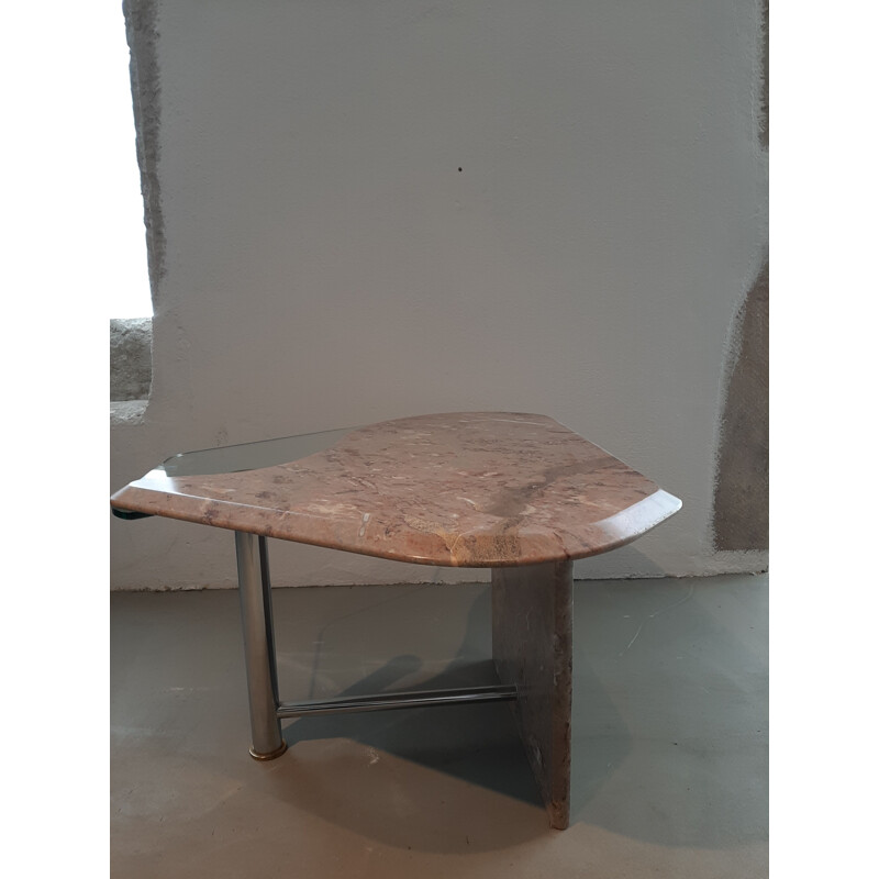 Vintage marble nesting table 1970