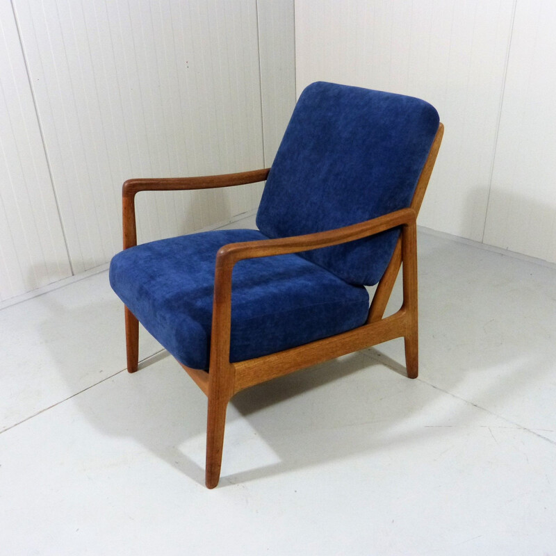 Vintage Easy chair FD109 by Ole Wanscher for France & Daverkosen, Denmark 1960