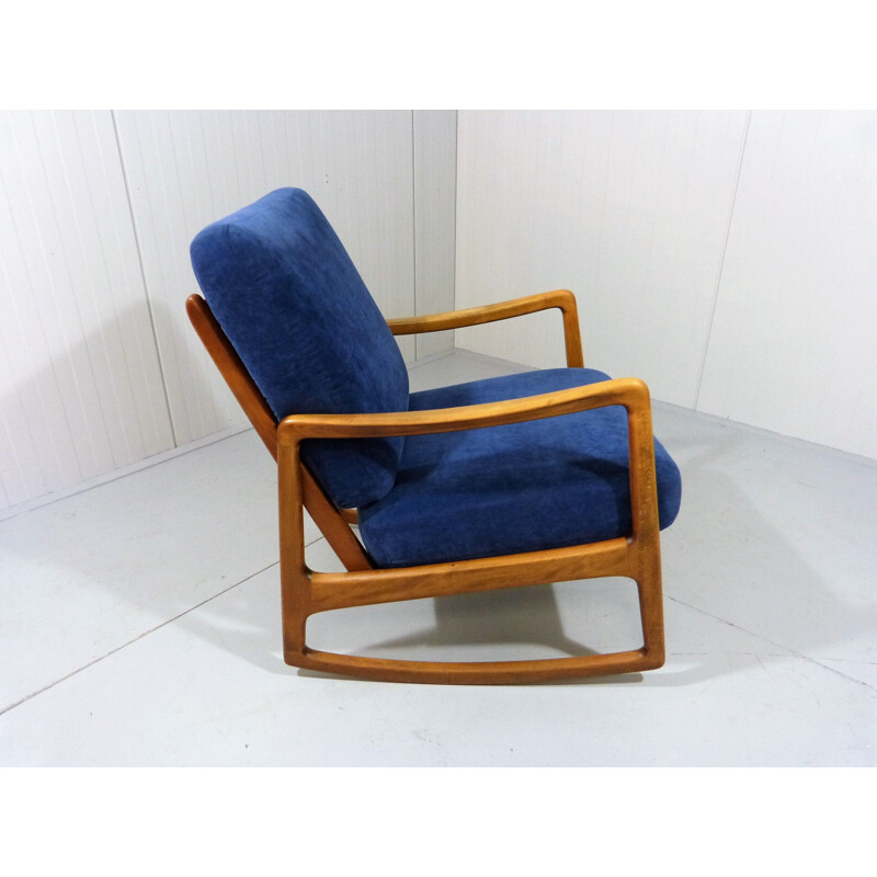 Rocking chair vintage modèle 120 de Ole Wanscher pour France & Daverkosen, Danemark 1950