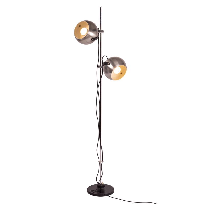 Vintage Anvia chromed floor lamp 1933