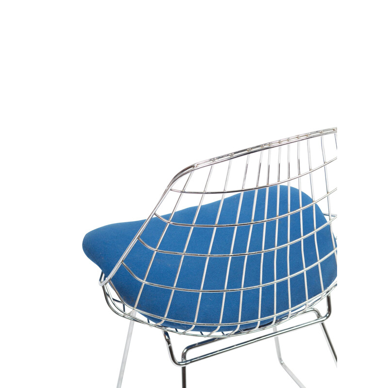 Vintage SM05 by Cees Braakman, Wire Chair Pastoe