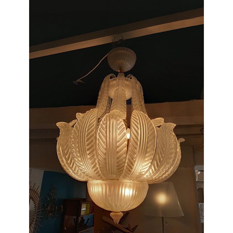 Vintage chandelier Hot-air balloon Italy 1970