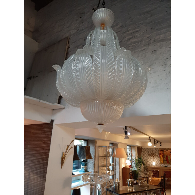 Vintage chandelier Hot-air balloon Italy 1970