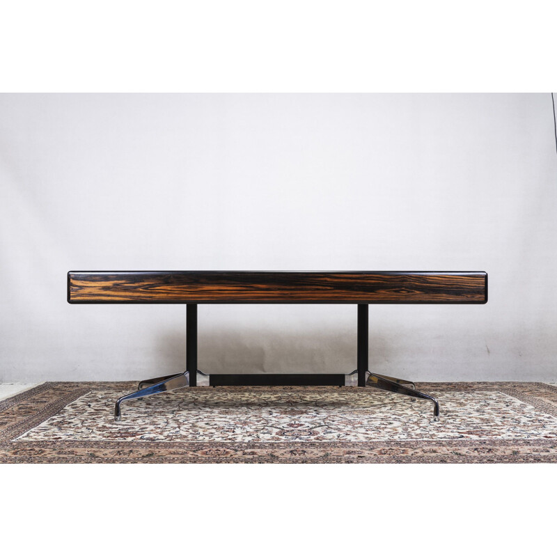 Vintage Rosewood desk on Vitra legs 1990