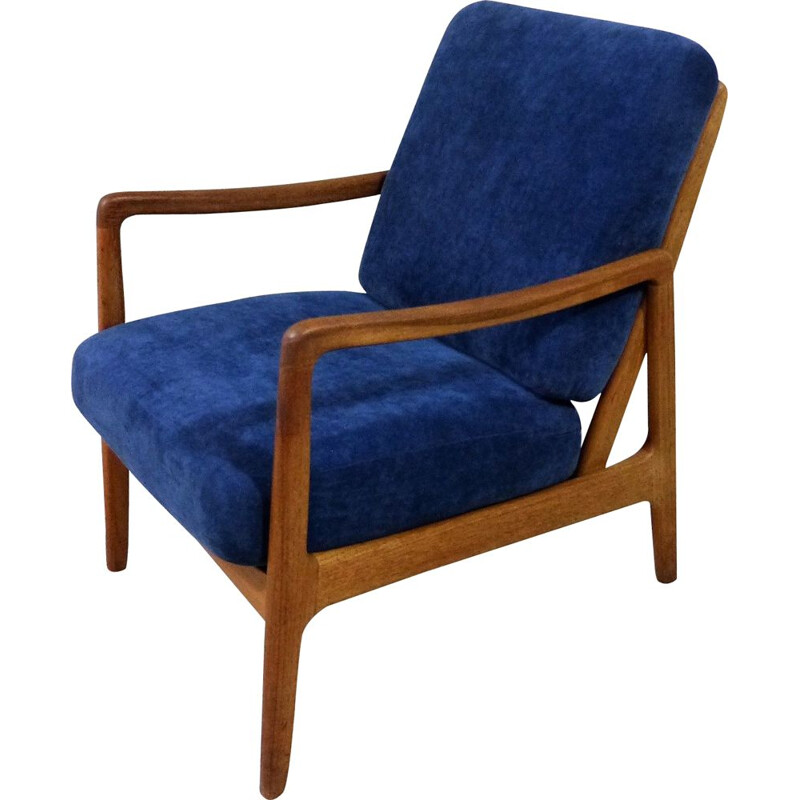 Vintage Easy chair FD109 by Ole Wanscher for France & Daverkosen, Denmark 1960