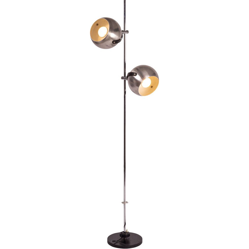 Vintage Anvia chromed floor lamp 1933