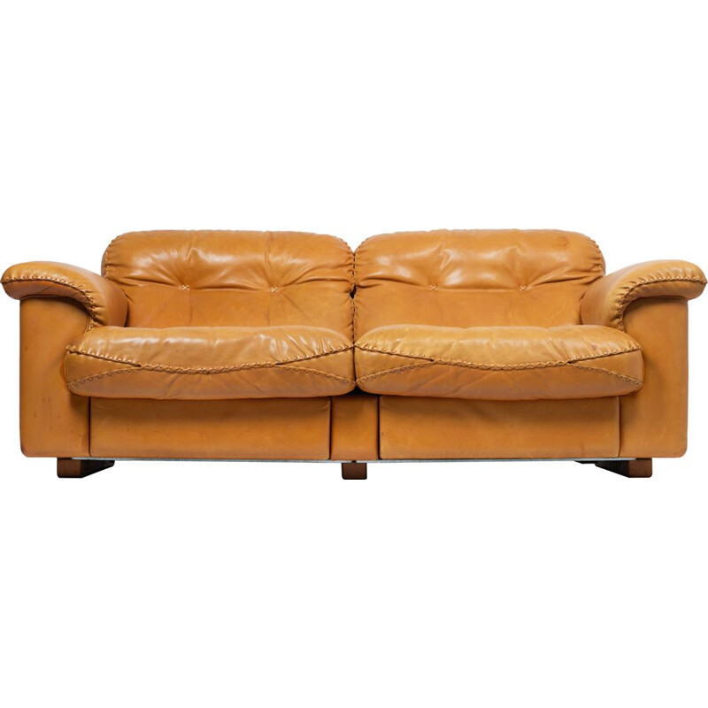 Vintage 2 seats sofa DS-101 De Sede, 1960s